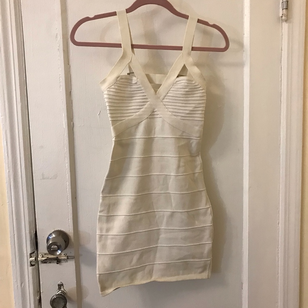 Tight White Dress